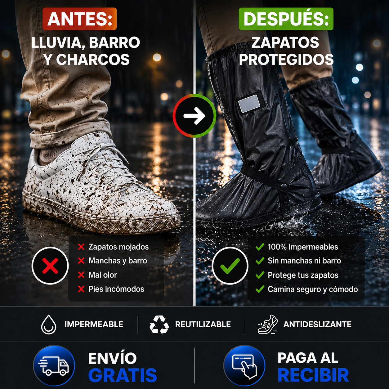 DryStep® | La barrera contra el agua y el barro