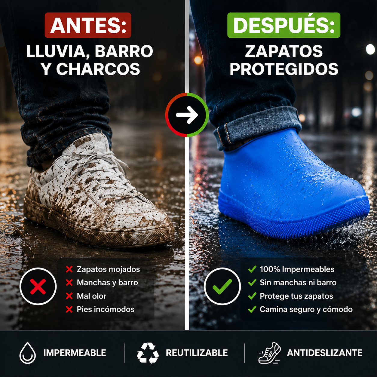 HydroWalk® | Protección impermeable para cada paso.