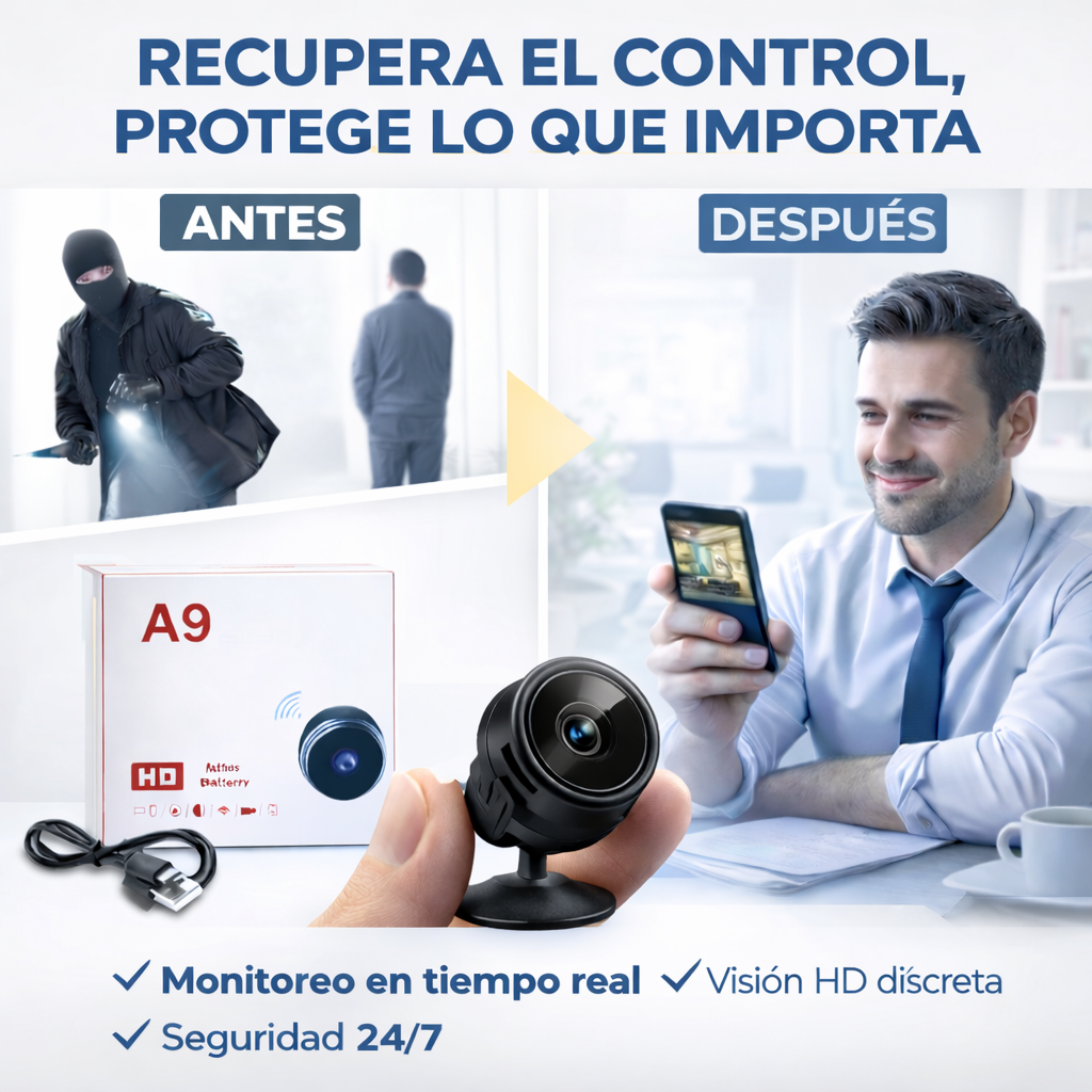 InvisiCam™ - Seguridad total sin llamar la atención