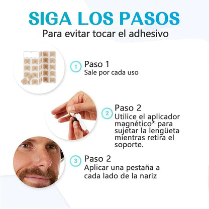 Tiras Nasales Magnéticas