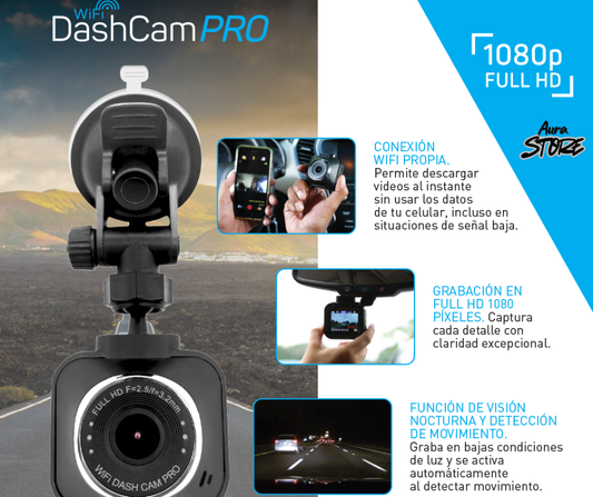 Wifi Dash Cam Pro para auto