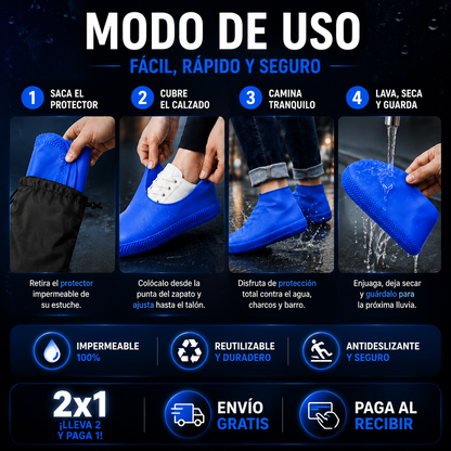 HydroWalk® | Protección impermeable para cada paso.