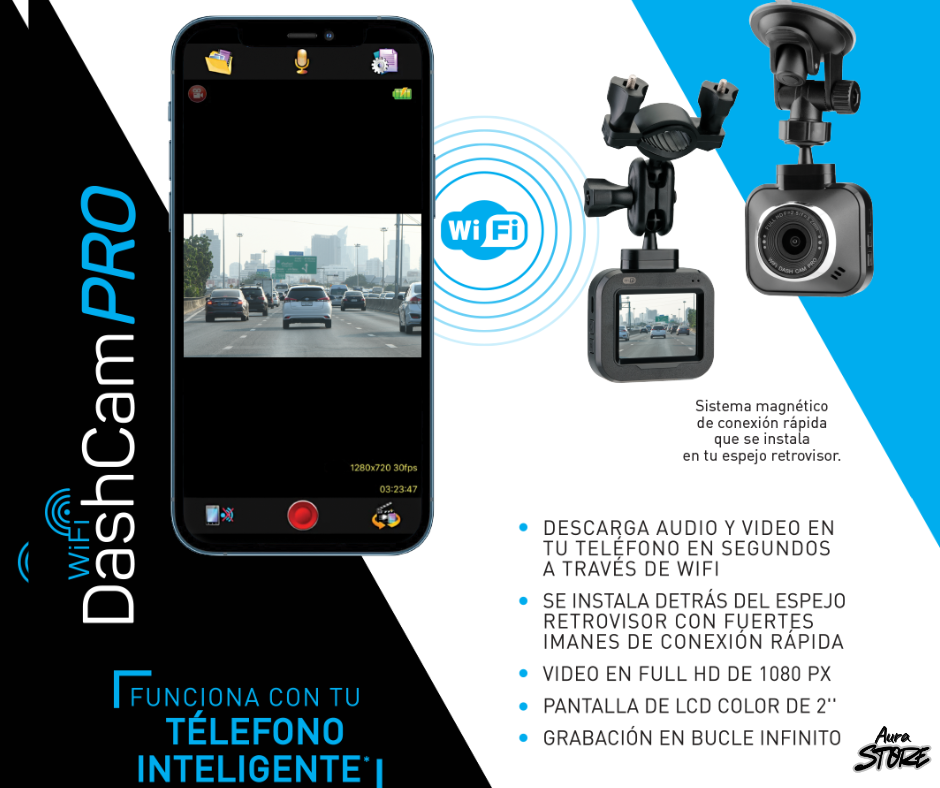 Wifi Dash Cam Pro para auto