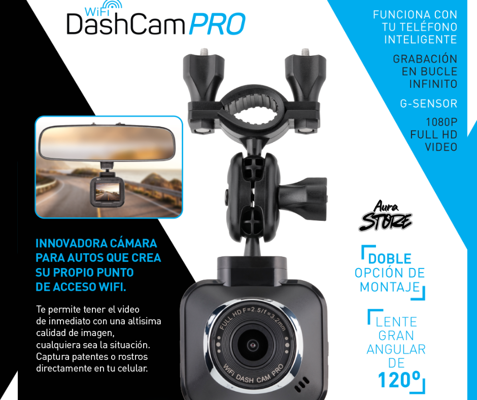 Wifi Dash Cam Pro para auto