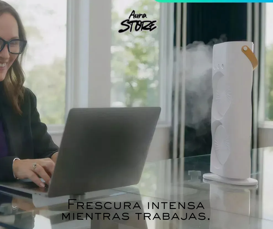 VENTILADOR DOBLE CON HUMIFICADOR