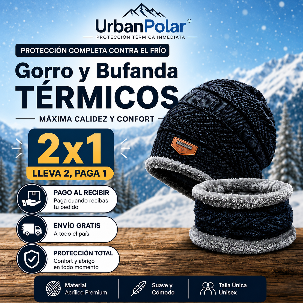 UrbanPolar® | Protección térmica inmediata.
