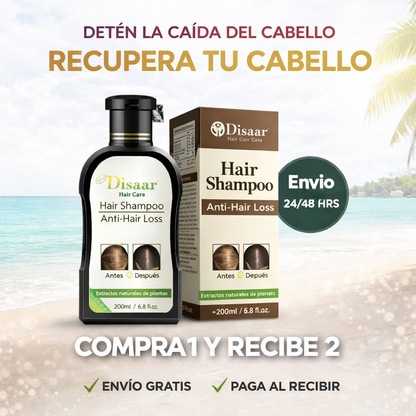 Shampoo Disaar® ¡Adiós a la caída del cabello!