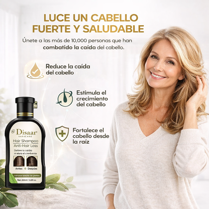 Shampoo Disaar® ¡Adiós a la caída del cabello!