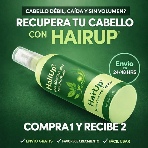 HairUp® – Tratamiento para el Crecimiento Capilar