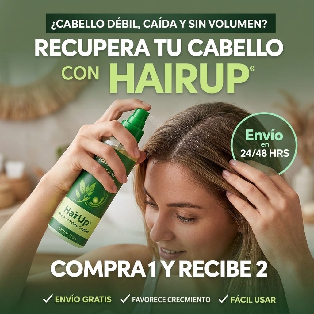 HairUp® – Tratamiento para el Crecimiento Capilar