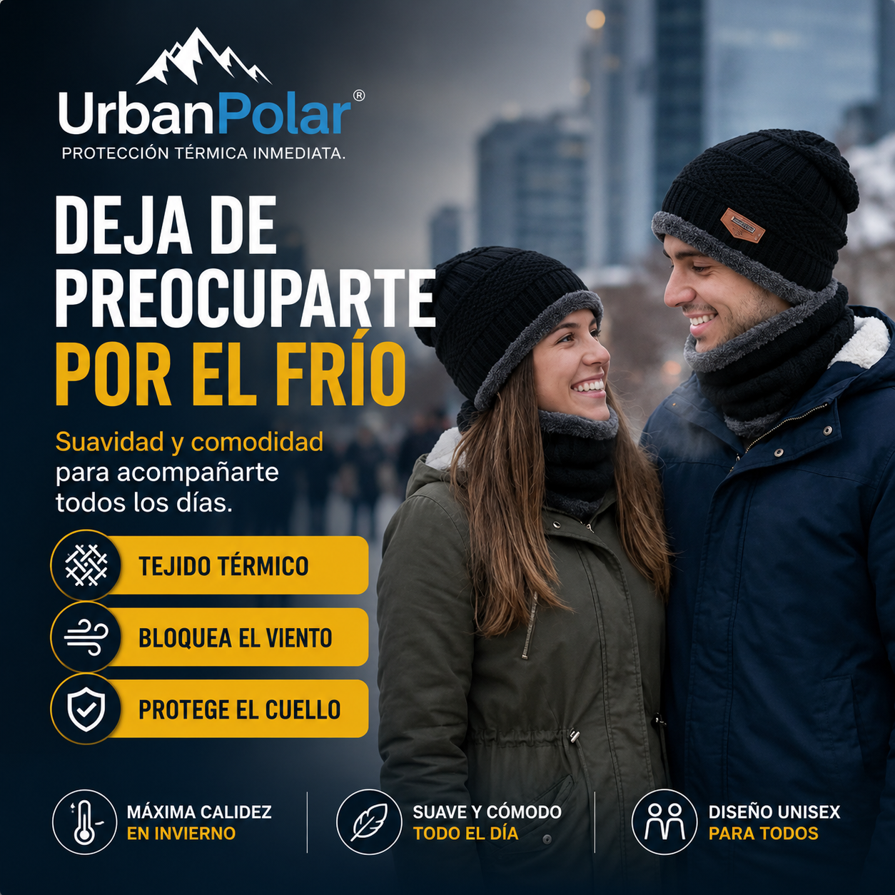 UrbanPolar® | Protección térmica inmediata.